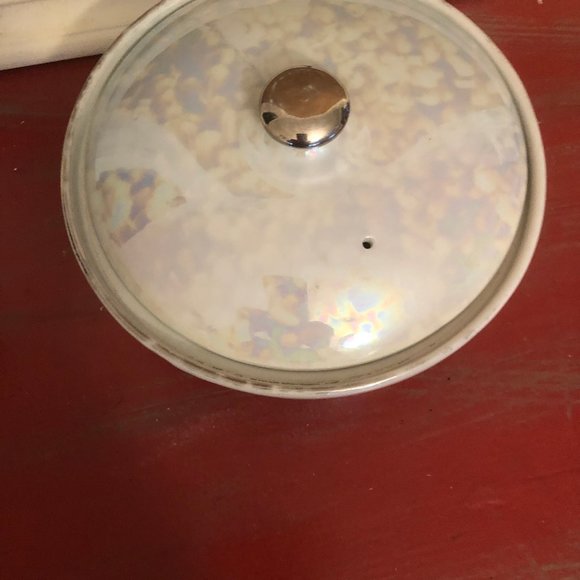 Royal Rochester Luster ware  Casserole Baking Dish with Lid Vintage - Picture 2 of 10